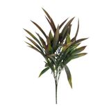 Yapay Çiçek Bambu Grass Kahverengi 40cm Demet Garnitür Aradal Dekoratif Yapay Bitki