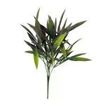 Yapay Çiçek Bambu Grass Koyu Yeşil 40cm Demet Garnitür Aradal Dekoratif Yapay Bitki