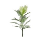 Yapay Çiçek Dal Areka Palmiye 20 Yaprak 130 Cm Salon Çiçeği Yapay