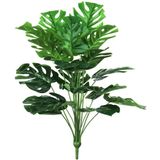 Yapay Çiçek Demet Monstera 18 Dal 70 cm Salon Çiçeği Yapay Bitki