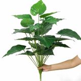 Yapay Çiçek Demet Pothos Yeşil 18Dal 70cm Salon Çiçeği Yapay Bitk