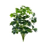 Yapay Çiçek Demet Şeflera Bitkisi 18Dal 75cm Salon Çiçeği Yapay Bitki Pachira Macrocarpa