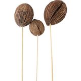 Yapay Çiçek Deposu 3 Boy Mintola Ball 40 Cm Naturel