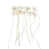 Yapay Çiçek Deposu 9lu Kuru Lata Sun Flower 45 Cm