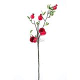 Yapay Çiçek Deposu Exclusive Yapay Çatlak Nar Uzun Dal 90 cm
