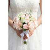 Yapay Çiçek Deposu Vaveyla Bridal Erengül-Lale Gelin Buketi 2li Set