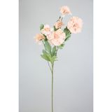 Yapay Çiçek Deposu Yapay 6lı Gerbera Dalı 80 Cm Pudra