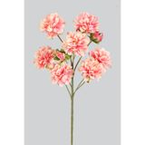 Yapay Çiçek Deposu Yapay 9lu Bodur Kasımpatı Dalı 45 Cm Pembe
