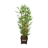 Yapay Çiçek Deposu Yapay Bambu Ağacı 6 Gövde 110 Cm Model 10