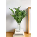 Yapay Çiçek Deposu Yapay Bitki 25 Yapraklı Vena Green 75 cm Yeşil