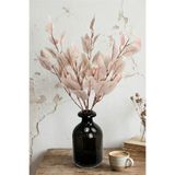 Yapay Çiçek Deposu Yapay Bitki 3 Dallı Pasifik Mist Yeşillik Demeti 50 cm Pastel Pembe