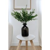 Yapay Çiçek Deposu Yapay Bitki 5 Dallı Okaliptus Bitki Demeti 40 cm Koyu Yeşil