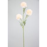 Yapay Çiçek Deposu Yapay Çiçek 3lü Top Karanfil Dalı 62 Cm Somon