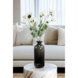 Yapay Çiçek Deposu Yapay Çiçek 4lü Prenses Çiçeği Dalı 60 cm Beyaz