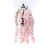 Yapay Çiçek Deposu Yapay Çiçek 5li Sarkan Sümbül 90 cm Pembe