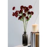 Yapay Çiçek Deposu Yapay Çiçek 6 Çiçekli Fransız Gerberası Dalı 75 cm Bordo YCD-309