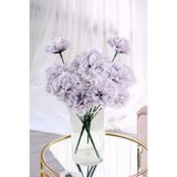 Yapay Çiçek Deposu Yapay Çiçek 7 Dallı Eko Kasımpatı Demeti 30 cm Lila