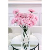 Yapay Çiçek Deposu Yapay Çiçek 7 Dallı Eko Kasımpatı Demeti 30 cm Pembe