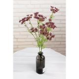 Yapay Çiçek Deposu Yapay Çiçek Kraliçe Dalı 90 cm Bordo