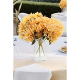 Yapay Çiçek Deposu Yapay Çiçek Lüx Çöl Lilyumu 30 cm Hardal