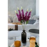 Yapay Çiçek Deposu Yapay Çiçek Snapdragon Dali 70 cm Mürdüm
