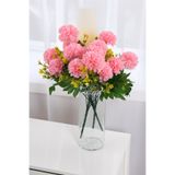 Yapay Çiçek Deposu Yapay Classic Kasımpatı Demeti 40 cm Pembe