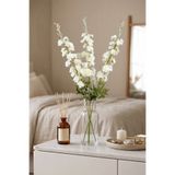 Yapay Çiçek Deposu Yapay Lüx Zarif Delphinium Dalı 85 cm Beyaz