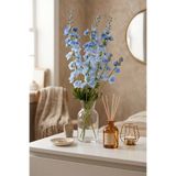 Yapay Çiçek Deposu Yapay Lüx Zarif Delphinium Dalı 85 cm Mavi