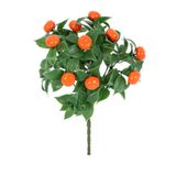 Yapay Çiçek Deposu Yapay Misket Mandalina Demeti 30 Cm