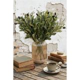 Yapay Çiçek Deposu Yapay Olivea Zeytin Dalı Demeti 45 cm