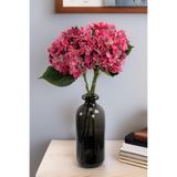 Yapay Çiçek Deposu Yapay Pıtırcıklı Ortanca Dalı 50 cm Pembe
