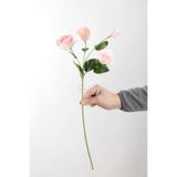 Yapay Çiçek Deposu Yapay Premium Lisyantus Dalı 70 cm Pembe