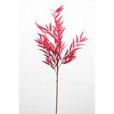 Yapay Çiçek Deposu Yapay Retro Söğüt Dalı 85 cm Bordo
