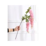 Yapay Çiçek Deposu Yapay Salkım Akasya 3 Dallı 108 cm Pembe