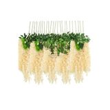 Yapay Çiçek Deposu Yapay Sarkan Akasya Çiçeği 80-110 cm Somon 12li Paket