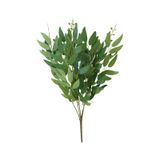 Yapay Çiçek Deposu Yapay Yeşillik Zeytin Dalı Demeti Canlı Yeşil
