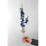 Yapay Çiçek Deposu Yapma Çiçek Kaliteli Dal Flavia Şebboy 87 cm Lacivert