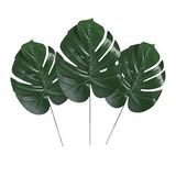 Yapay Çiçek Deve Tabanı Yaprağı 3 ADET Yapay Monstera Yaprağı