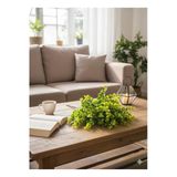 Yapay Çiçek Evi Büyük Şimşir 18 Dallı 45 Cm Yapay Ev Vazo Dekor Balkon Süsü