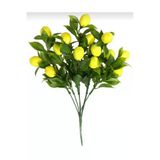 Yapay Çiçek Evi Yapay Küçük Limon Ağacı Ev Dekor Mutfak Masa Süsü