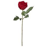 Yapay çiçek, kırmızı, 40 cm, Yıldız çiçeği, iç/dış mekan