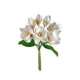 Yapay Çiçek Manolya Letex Eva Magnolia 33cm Pudra Uçuk Lila