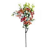 Yapay Çiçek Nar Kokina Dalı 38Cm Red Berry Vitrin