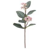Yapay Çiçek Okaliptüs Pembe MeridyenDukkan 30 Cm, 1 Adet Yapay Bitki