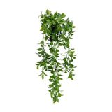 Yapay Çiçek Saksıda Sarkan Fejka Yeşil Limon Yaprağı Yapay Sarmaş