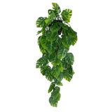 Yapay Çiçek Saksıda Sarkan Monstera Deve Tabanı Yapay Sarmaşık Pa
