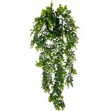 Yapay Çiçek Saksıda Sarkan Şimşir Okaliptus Yapay Sarmaşık 60cm