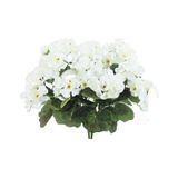Yapay Çiçek Sardunya Demeti 40*25Cm 1.Kalite Beyaz Balkon Çiçeği