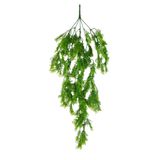 Yapay Çiçek Sarkan Fesleğen 5 Dal 60cm Yeşil Yapay Sarmaşık
