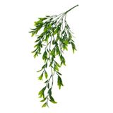 Yapay Çiçek Sarkan Fesleğen 60cm 5Dallı ty120 Yapay Sarmaşık Yeşil